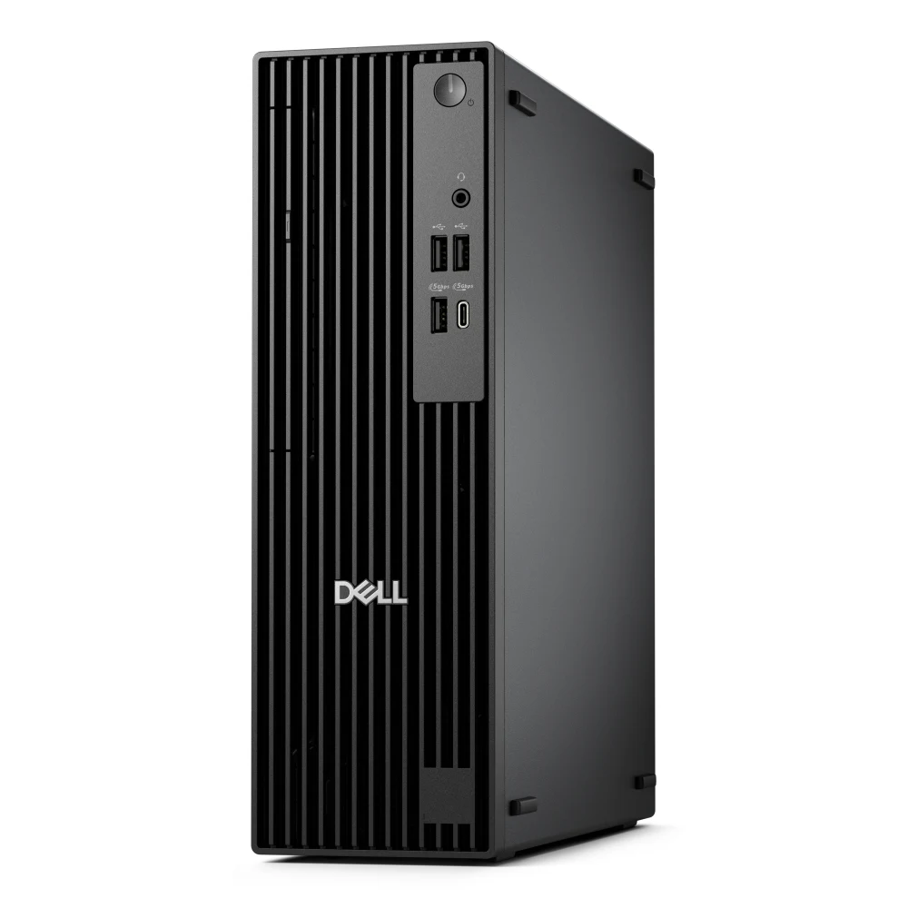 Dell Pro Slim QCS1250 - Slim desktop Core i5 i5-14500 / up to 5 GHz - RAM 16 GB - SSD 512 GB - NVMe - UHD Graphics 770 - Gigabit Ethernet - Win 11 Pro - monitor: none - black - BTS