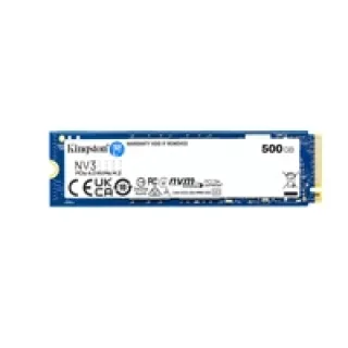 Kingston NV3 - SSD - 500 GB - internal - M.2 2280 - PCIe 4.0 x4 (NVMe)