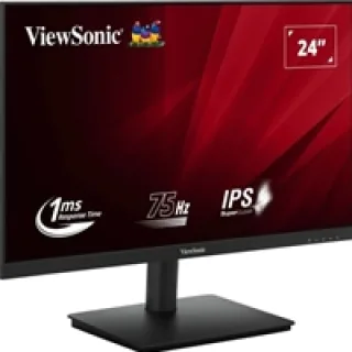 ViewSonic VA240-H-2 - LED monitor - 24" (23.8" viewable) - 1920 x 1080 Full HD (1080p) @ 75 Hz - IPS - 250 cd/m² - 1000:1 - 1 ms - HDMI, VGA