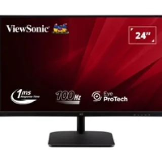 ViewSonic VA2432-H-2 - LED monitor - 24" (23.8" viewable) - 1920 x 1080 Full HD (1080p) - IPS - 250 cd/m² - 1000:1 - 1 ms - HDMI, VGA