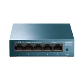TP-Link LiteWave LS105G - Switch - unmanaged - 5 x 10/100/1000 - desktop - AC 220 V
