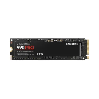Samsung 990 PRO MZ-V9P2T0BW - SSD - encrypted - 2 TB - internal - M.2 2280 - PCIe 4.0 x4 (NVMe) - 256-bit AES - TCG Opal Encryption 2.0