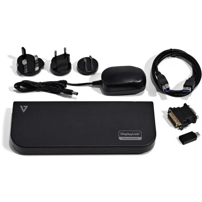 USB DOCKING STATION DUALDISPLAY 2K RESOLUTION 6 USBPORTSETHERNET
