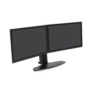 Ergotron Neo-Flex Dual LCD Lift Stand - Stand for 2 LCD displays - black - screen size: up to 24