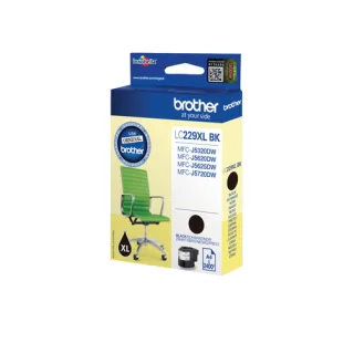 Brother LC229XLBK - Black - original - ink cartridge - for Brother MFC-J5320DW, MFC-J5625DW