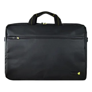 techair - Notebook carrying shoulder bag - 17.3" - black