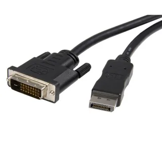 StarTech 10 ft DisplayPort to DVI Video Adapter Converter Cable - M/M (DP2DVIMM10) - DisplayPort cable - DisplayPort (M) to DVI-D (M) - 3 m - black - for P/N: DPPNLFM3, DPPNLFM3PW