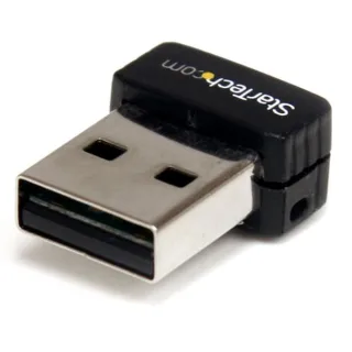 Startech USB 150Mbps Mini Wireless N Network Adapter - 802.11n/g 1T1R (USB150WN1X1) - Network adapter - USB 2.0 - 802.11b/g/n - black - for P/N: R150WN1X1T