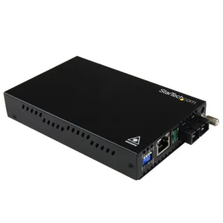 Startech Multimode (MM) SC Fiber Media Converter for 1Gbe Network - 550m Range - Gigabit Ethernet -Remote Monitoring - 850nm (ET91000SC2) - Fibre media converter - 1GbE - 1000Base-LX, 1000Base-SX, 1000Base-T - RJ-45 / SC multi-mode - up to 550 m - 850 nm