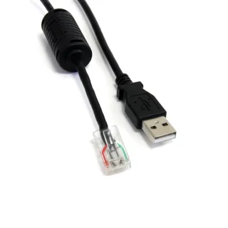 StarTech 6 ft Smart UPS Replacement USB Cable AP9827 - USB cable - USB (M) to RJ-45 (10 pin) (M) - 6 ft - black - USBUPS06 - USB cable - USB (M) to RJ-45 (10 pin) (M) - 1.8 m - black