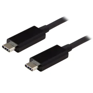 StarTech 3ft / 1m USB C to USB C Cable - USB 3.1 (10Gbps) - 4K - USB-IF - Charge and Sync - USB Type C to Type C Cable - USB Type C Cable (USB31CC1M) - USB cable - USB-C (M) to USB-C (M) - USB 3.1 - 1 m - black - for P/N: HB31C2A2CME, HB31C3A1CME, M2E1BRU