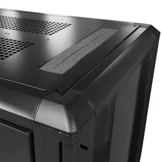 Startech 25U Network Rack Cabinet on Wheels - 36in Deep - Portable 19in 4 Post Network Rack Enclosure for Data & IT Computer Equipment w/ Casters (RK2536BKF) - Rack - 25U