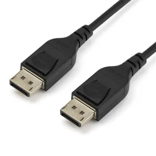 StarTech 3ft/1m VESA Certified DisplayPort 1.4 Cable, 8K 60Hz HBR3 HDR, Super UHD DisplayPort to DisplayPort Monitor Cord, Ultra HD 4K 120Hz DP 1.4 Slim Video Cable M/M DP Connectors - DP 1.4 Latching Cable - DisplayPort cable - DisplayPort (M) latched to