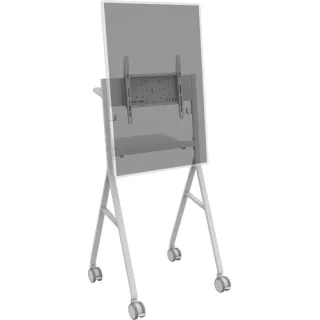 Vision VFM-F10 - Cart - for flat panel - steel - off-white - screen size: 50"-55