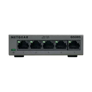 NETGEAR GS305 - V3 - switch - unmanaged - 5 x 10/100/1000 - desktop, wall-mountable