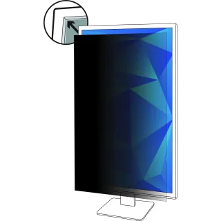 3M Privacy Filter - Display privacy filter - 25" - black