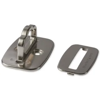 Startech Laptop Cable Lock Anchor - Large - Security Cable Anchor Point - Lock anchor - silver - for P/N: LTLOCKNBL