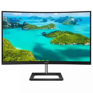Philips E-line 328E1CA - LED monitor - curved - 32" (31.5" viewable) - 3840 x 2160 4K @ 60 Hz - VA - 250 cd/m² - 2500:1 - 4 ms - 2xHDMI, DisplayPort - speakers - textured black