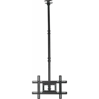 Vision Techmount VFM-C6X4/V2 - Mounting kit (ceiling mount) - telescopic - for LCD display - steel - black - screen size: 37"-75