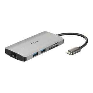 D-Link DUB-M810 - Docking station - USB-C / Thunderbolt 3 - HDMI - 1GbE