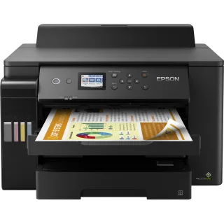 Epson EcoTank ET-16150 ET 16150  ET16150 - Printer - colour - Duplex - ink-jet - A3 - 4800 x 1200 dpi - up to 25 ppm (mono) / up to 25 ppm (colour) - capacity: 550 sheets - USB 2.0, Gigabit LAN, Wi-Fi - black
