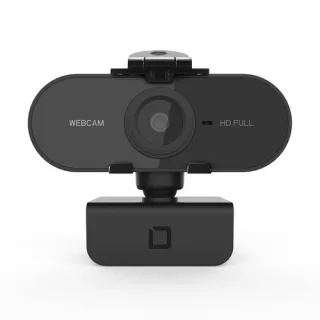 DICOTA Webcam PRO Plus Full HD - Webcam - colour - 1920 x 1080 - 1080p - audio - USB 2.0