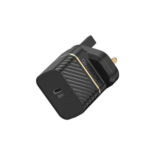 This 30W wall charger is powered by GaN technology, giving you higher efficiency by generating less heat and a form factor that is smaller than ever  all while providing maximum power. Smart, safe and built to last. OtterBox Premium fast charge Wall Char