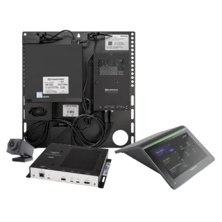 Crestron Flex UC-MMX30-T-I - Video conferencing kit - Certified for Microsoft Teams Rooms - black - power adapter included