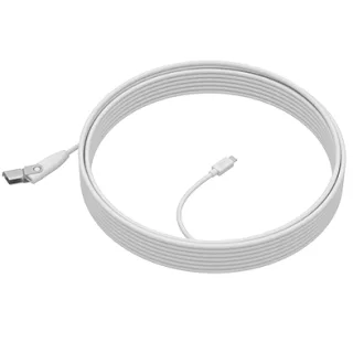 Logitech Rally Mic Pod Extension Cable - Microphone extension cable - 10 m - plenum - for Rally Mic Pod, Rally Bar, Bar Mini, Plus, Room Solution Large