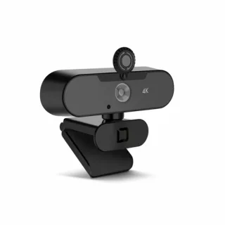 DICOTA Webcam PRO Plus 4K - Webcam - colour - 3840 x 2160 - 2160p - audio - USB 2.0