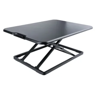 Startech Standing Desk Converter for Laptop, Supports up to 8kg (17.6lb), Height Adjustable Laptop Riser w/ Slim Design, Table Top Sit Stand Desk Converter for Home Office - Rising Stand Up Desk Platform (LAPTOP-SIT-STAND) - Standing desk converter - rect