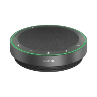 Jabra Speak2 75 UC - Speakerphone hands-free - Bluetooth - wireless - USB-A, USB-C - dark grey - Certified for Zoom Rooms, Zoom Certified, Alcatel-Lucent Certified, Avaya Certified, Cisco Webex Certified, Unify Certified, MFi Certified, Google Meet Certif