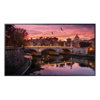 Samsung QB85R-B - 85" Diagonal Class QBR-B Series LED-backlit LCD display - digital signage - Tizen OS - 4K UHD (2160p) 3840 x 2160 - black