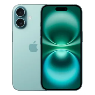 Apple iPhone 16 - 5G smartphone - dual-SIM / Internal Memory 512 GB - OLED display - 6.1" - 2556 x 1179 pixels - 2x rear cameras 48 MP, 12 MP - front camera 12 MP - teal