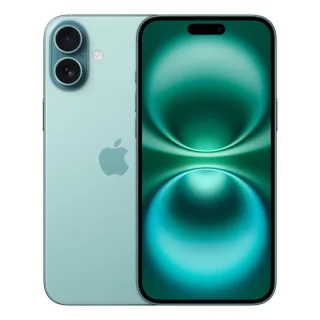 Apple iPhone 16 Plus - 5G smartphone - dual-SIM / Internal Memory 128 GB - OLED display - 6.7" - 2796 x 1290 pixels - 2x rear cameras 48 MP, 12 MP - front camera 12 MP - teal