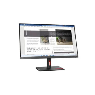 Lenovo ThinkVision S27i-30 - LED monitor - 27" - 1920 x 1080 Full HD (1080p) @ 100 Hz - IPS - 300 cd/m² - 1300:1 - 4 ms - 2xHDMI, VGA - storm grey