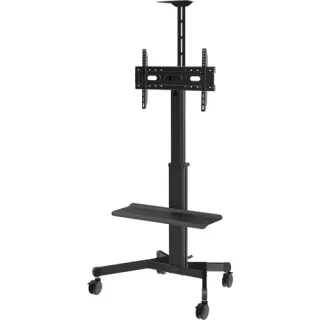 Vision X-Series VFM-F22 - Cart - height adjustable - for LCD display - steel, aluminium - matte black - screen size: 31"-80