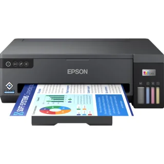 Epson EcoTank ET-14100 - Printer - colour - ink-jet - ITS - A3 - 4800 x 1200 dpi - up to 15 ppm (mono) / up to 8 ppm (colour) - capacity: 100 sheets - USB, Wi-Fi - black