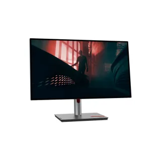 Lenovo ThinkVision P27q-30 - LED monitor - 27" - 2560 x 1440 QHD @ 60 Hz - IPS - 350 cd/m² - 1000:1 - 4 ms - HDMI, DisplayPort - raven black
