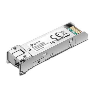 TP-Link TL-SM321B-2 V1 - SFP (mini-GBIC) transceiver module - 1GbE - 1000Base-BX - LC/UPC single-mode - up to 2 km - 1310 (TX) / 1550 (RX) nm