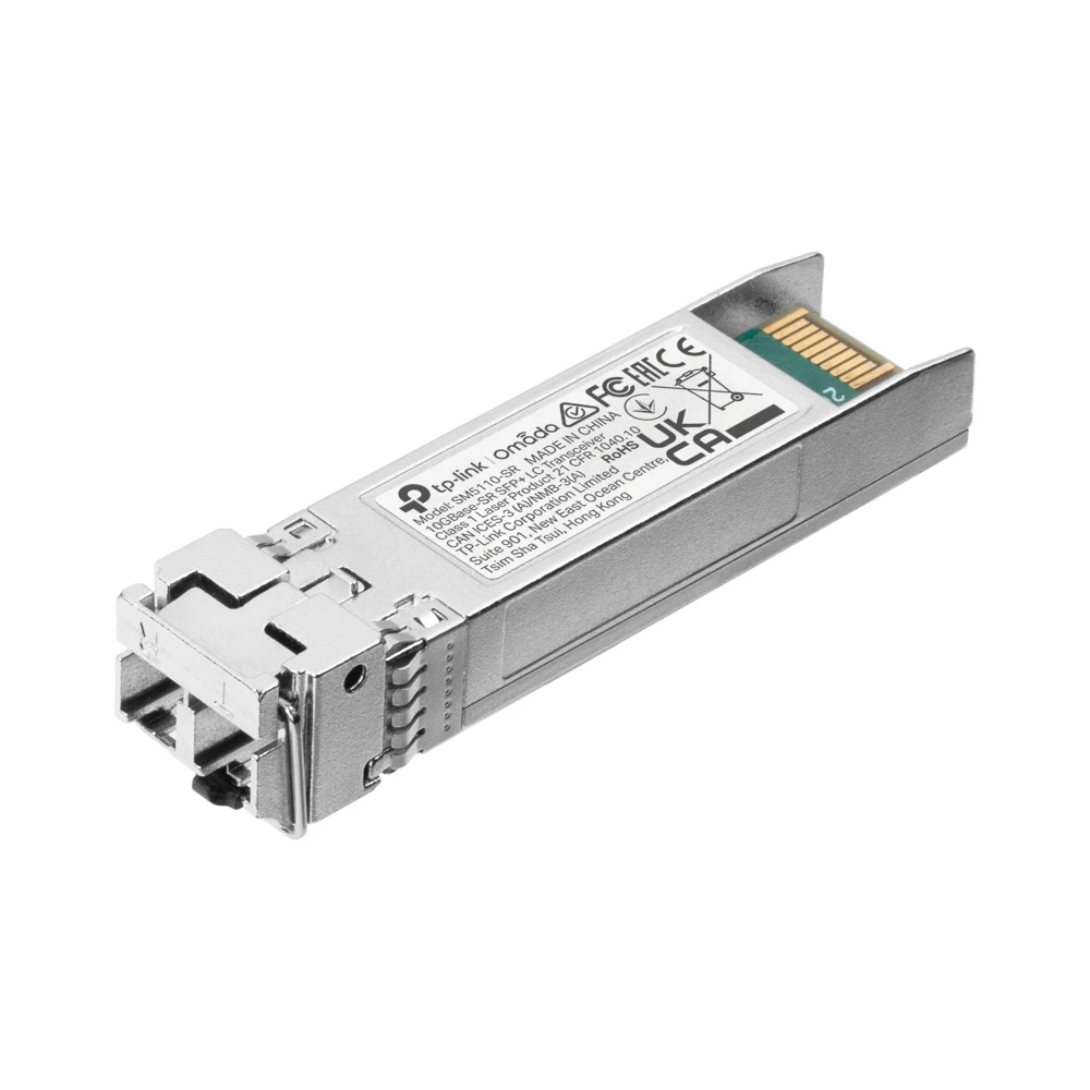 TP-Link TL-SM5110-SR - SFP+ transceiver module - 10GbE - 10GBase-SR - LC/UPC multi-mode - up to 300 m - 850 nm - for JetStream TL-SG3428X, TL-SG3452XP V1