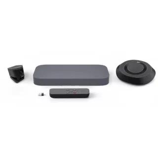 ASUS Google Meet GQE20A - Starter Kit - video conferencing kit (speakerphone, wireless remote control, ePTZ UHD Camera) - iron grey - with Meeting Computer System - power adapter included