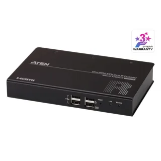 ALTUSEN KE8900SR Slim HDMI Single Display KVM over IP Receiver - KVM extender - receiver - USB