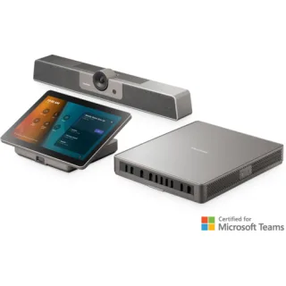 Viewsonic TeamJoin TRS10-UB - For Microsoft Teams Rooms - video conferencing kit (Viewsonic TeamJoin MPC310-W31-TU computing engine, Viewsonic TeamJoin MRC1010-TN touch console, ViewSonic UMB202 4K Video Bar System) - Certified for Microsoft Teams Rooms