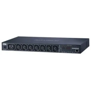 ATEN PE8208G eco PDU - Power distribution unit (rack-mountable) - AC 100-240 V - 3840 Watt - Ethernet 10/100 - input: IEC 60320 C20 - output connectors: 8 - 1U