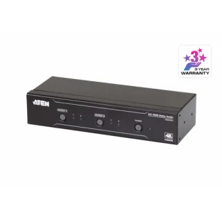 ATEN VanCryst VM0202H 2x2 4K HDMI Matrix - Video/audio switch - desktop, rack-mountable