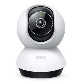 Tapo TC74 V1 - Network surveillance camera - pan / tilt - colour (Day&Night) - 5 MP - 2880 x 1620 - 3K - audio - wireless - Wi-Fi - 2.4GHz radio - H.264 - DC 9 V