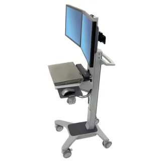 Salamander - Mounting component (bracket, 36" post) - for sound bar / camera - screen size: 50"-70" - cart mountable, stand mountable