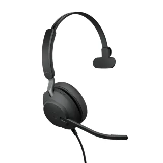 Jabra Evolve2 40 SE UC Mono - Headset - on-ear - wired - USB-C, USB-A - noise isolating - Optimised for UC