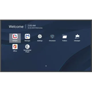ViewSonic CDE6514-2C - 65" Diagonal Class CDE14-2C Series LED-backlit LCD display - digital signage - with built-in media player / optional slot-in PC capability - 4K UHD (2160p) 3840 x 2160 - direct-lit LED